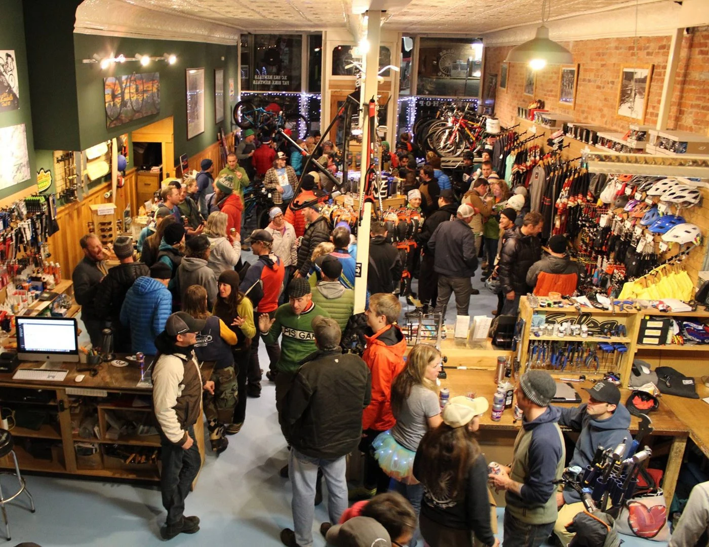 A Wheelers community gathering fills a local venue.