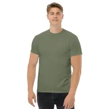 Unisex Classic Tee — Military Green · Photo 10