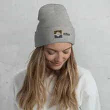 Cuffed Beanie — Heather Grey · Photo 5