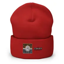 Cuffed Beanie — Red · Photo 6