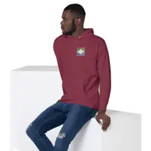 Unisex Tool Hoodie — Maroon · Photo 11