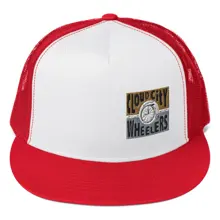 Trucker Cap — Red/ White/ Red · Photo 9