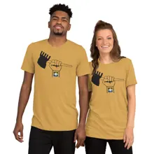 Short Sleeve T-Shirt — Mustard Triblend · Photo 14