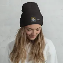 Cuffed Beanie — Dark Grey · Photo 2