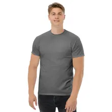 Unisex Classic Tee — Graphite Heather · Photo 11