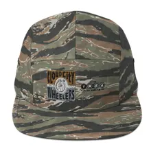 Five Panel Cap — Green Tiger Camo · Photo 5