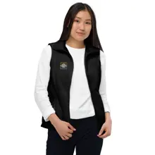 Logo Women’s Columbia Fleece Vest — Product photo 5