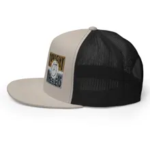 Trucker Cap — Silver/ Black · Photo 21