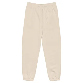 Heavyweight Sweatpants — Dust · Back view