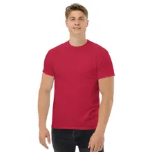 Unisex Classic Tee — Cardinal · Photo 6
