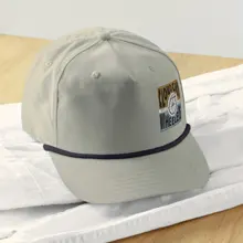 Golf Rope Cap — Lt Gray/Navy · Photo 1
