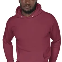 Unisex Tool Hoodie — Maroon · Photo 12