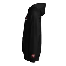 I Bike Leadville Super Heavyweight Hoodie — Black · Photo 3