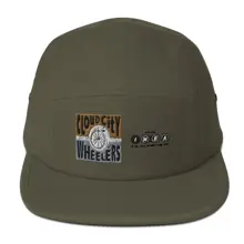 Five Panel Cap — Olive · Photo 4