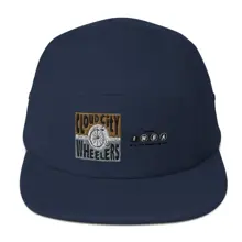 Five Panel Cap — Navy · Photo 2