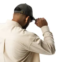 Logo Corduroy Streetwear Dad Cap — Olive · Photo 10